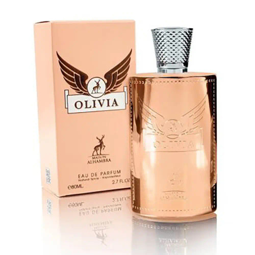 عطر ادکلن زنانه الیویا الحمبرا رایحه پاکو رابان المپیا - الحمبرا